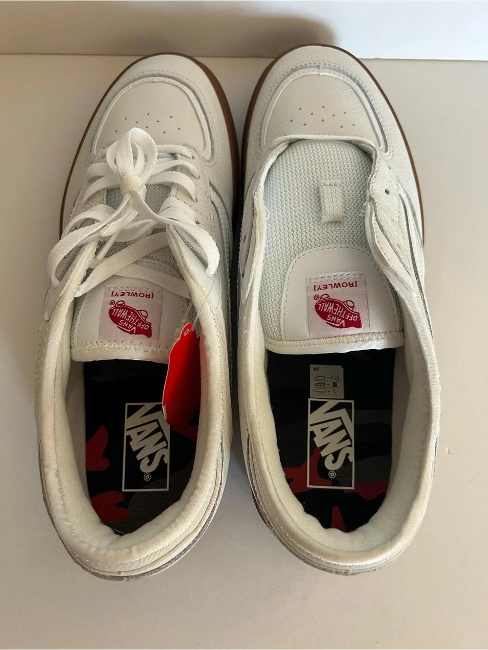 Vans Rowley Classic True White/Gum Sneakers